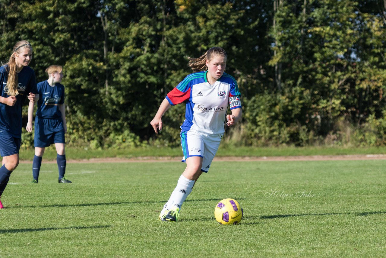 Bild 253 - B-Juniorinnen Krummesser SV - SV Henstedt Ulzburg : Ergebnis: 0:3